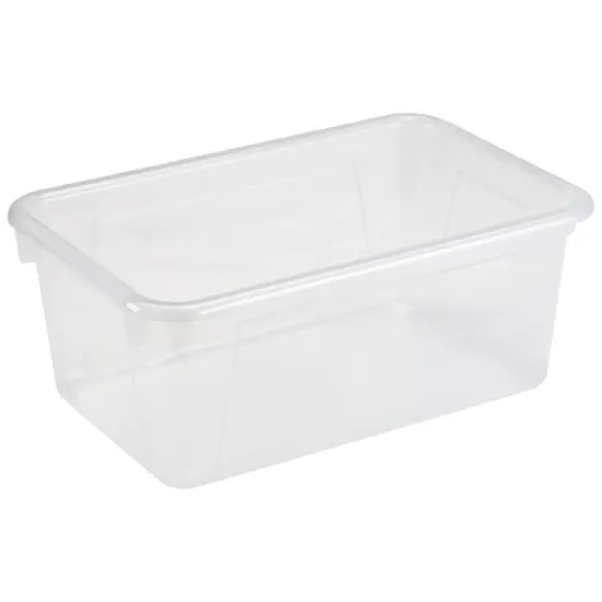Small Cubby Bin, Translucent, 5-Pack {1}