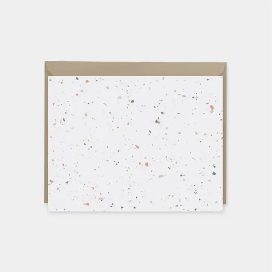 Flecked Blank Card IV {1}