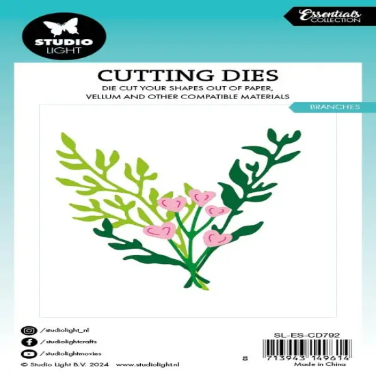 Studio Light Essentials Cutting Die-Nr. 792, Branches {3}