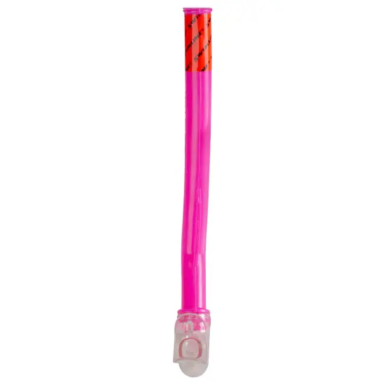 Swim Central 13" Pink and Clear Swimming Pool Youth Size Snorkel Accessory {3}