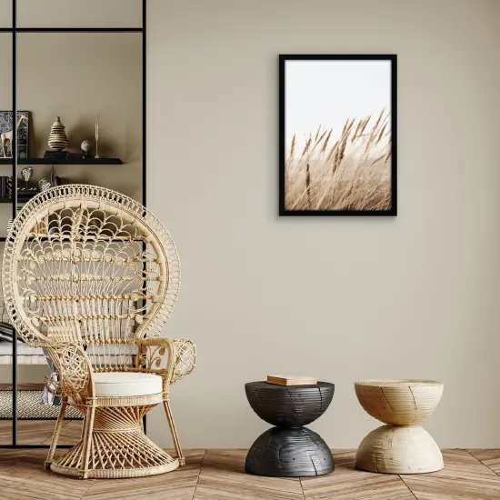 Americanflat A2 A3 A4 A5 Poster Frame - Picture Frame to Display Posters - Ideal for Documents and Artwork - Plexiglass Cover - Adjustable Hanging Hardware - Includes Easel {10}