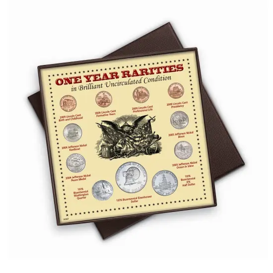 One Year Rarities Eleven Coin Display Boxed Set {1}
