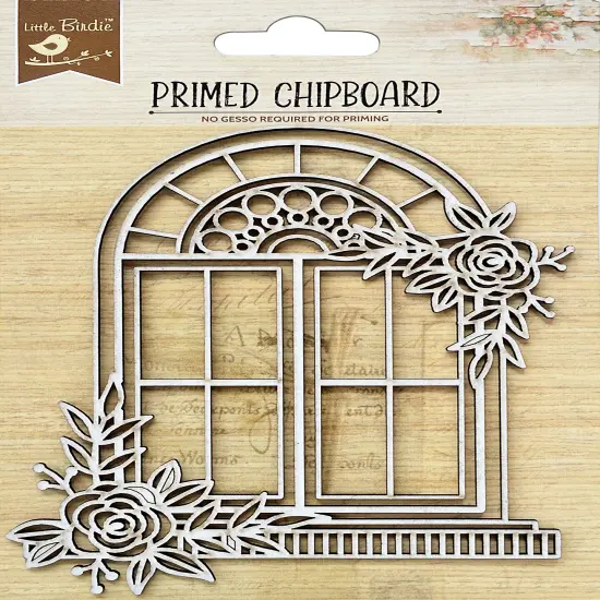 Little Birdie Laser Cut Primed Chipboard 1/Pkg {1}