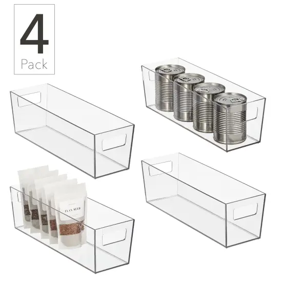 Nate Home by Nate Berkus Plastic Storage Bin for Pantry {2}