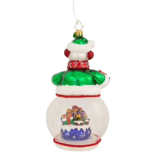 Christopher Radko Christopher Radko Chilly and Cheery Glass Christmas Ornament 1021014 Green {6}