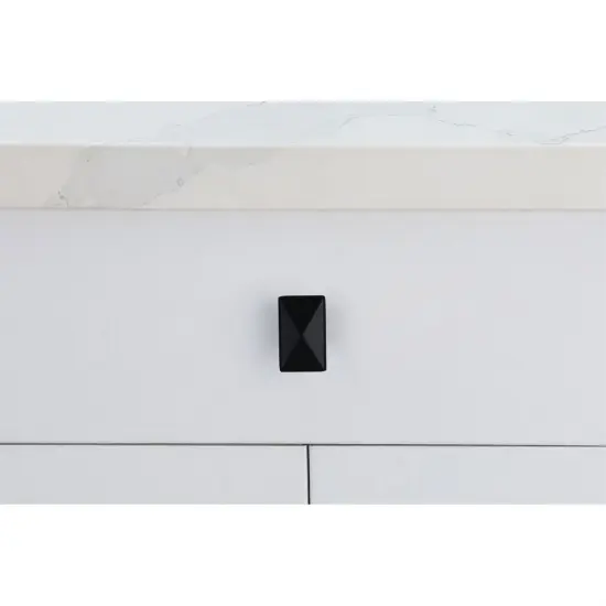 Perry 2" Matte Black Rectangle Knob Multipack (Set of 10) {2}