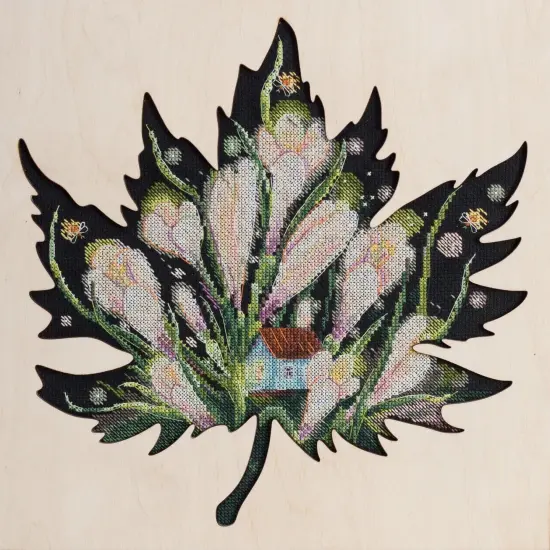 Cross-stitch kit - Little secret {1}