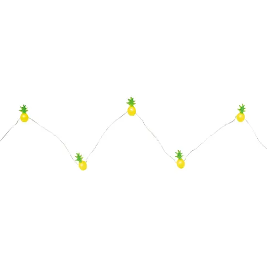 Northlight LED Pineapple Fairy Lights - Warm White - 2.75' Silver Wire - 10ct Yellow {6}