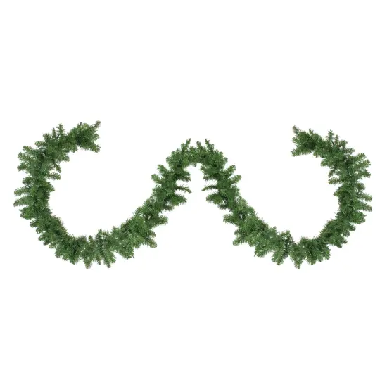 Northlight Northern Pine Artificial Christmas Garland - 9' x 10" - Unlit Green {1}