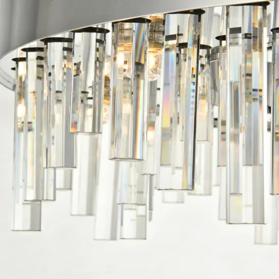 Dallas 14 light Chrome Chandelier Clear Royal Cut Crystal {6}