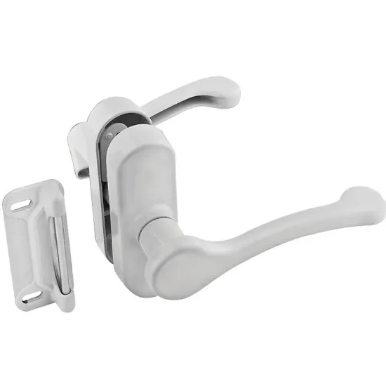 Contemporary Universal Lever Latches Black {2}