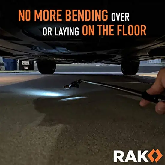 Magnetic Pickup Tool Telescoping Magnet Pickup Tool with Bright LED Lights and Extendable Neck - Cool Gadgets Gifts for Men {3}