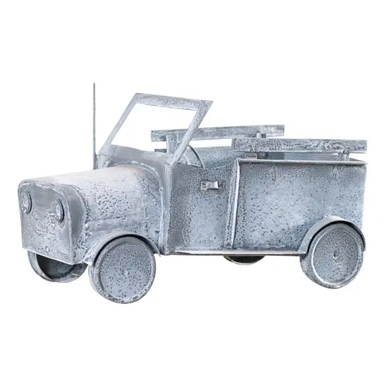 Irvins Country Tinware Short Truck in Weathered Zinc Grey {1}