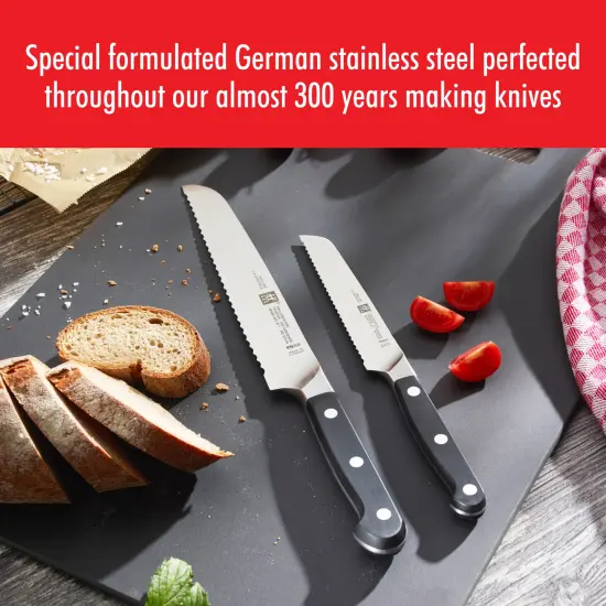 ZWILLING Pro 5-inch Serrated Utility Knife {4}