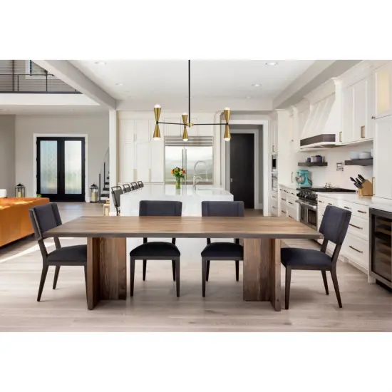 Cade 34 inch pendant in black and brass {2}