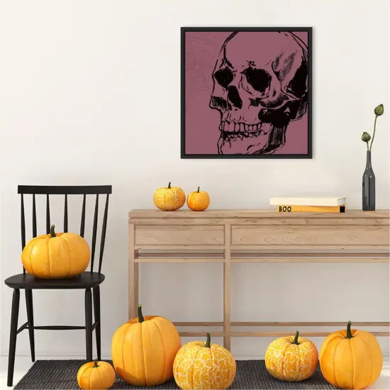 Haunted Halloween XIII by Anne Tavoletti Canvas Art Framed {5}
