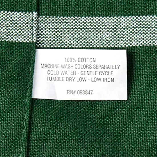 DII Balsam Border Stripe Tablecloth, 60x104" {4}