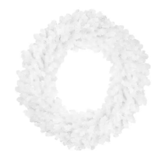 Northlight Snow White Pine Artificial Christmas Wreath - 48" - Unlit {1}