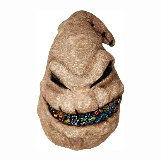 Nightmare Before Christmas Oogie Boogie Adult Vinyl Costume Mask | One Size {1}