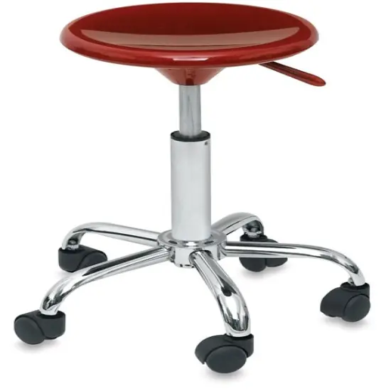 Richeson Colored Stool - 19" to 24", Red {1}