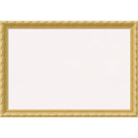 Versailles Gold Wood Framed Corkboard, White Cork {1}