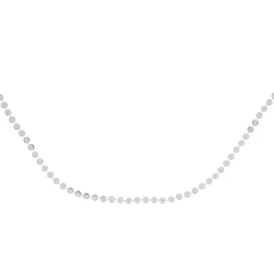 Northlight Commercial Beaded Christmas Garland - 33' x .5" - Iridescent - Unlit Clear {5}