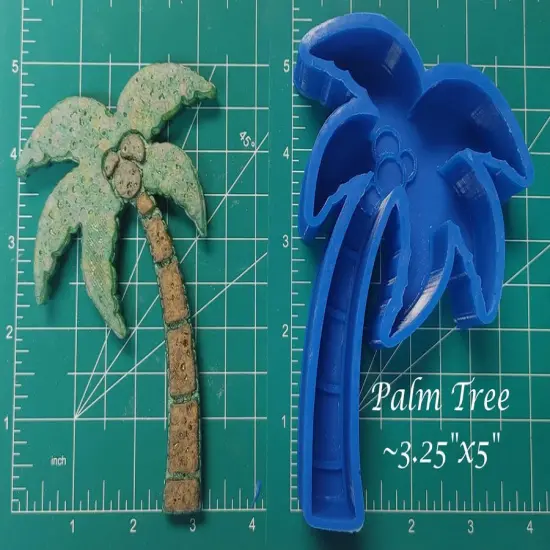 Palm Tree Silicone Freshie Mold {1}
