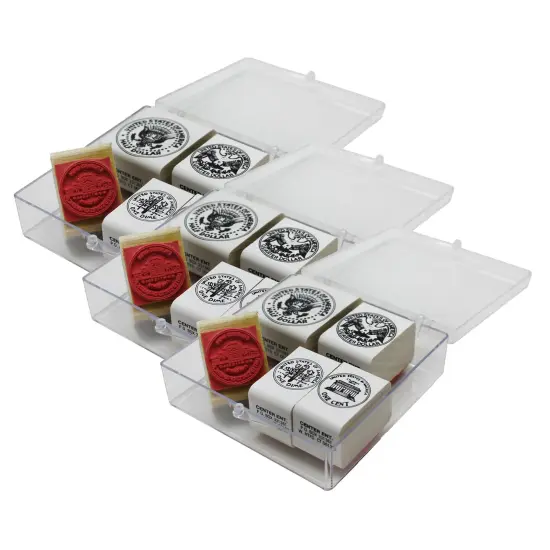 Coin Stamps - Tails - 5 Per Set - 3 Sets {1}