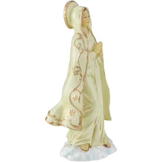 Roman Patrons and Protectors Collection Our Lady of Fatima Figurine - 4.25" Beige {4}