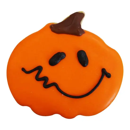 Pumpkin Cookie Cutter (Orange, 3") {2}