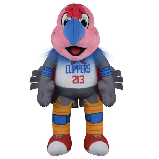 Bleacher Creatures Los Angeles Clippers Chuck The Condor 10" Mascot Plush Figure {1}