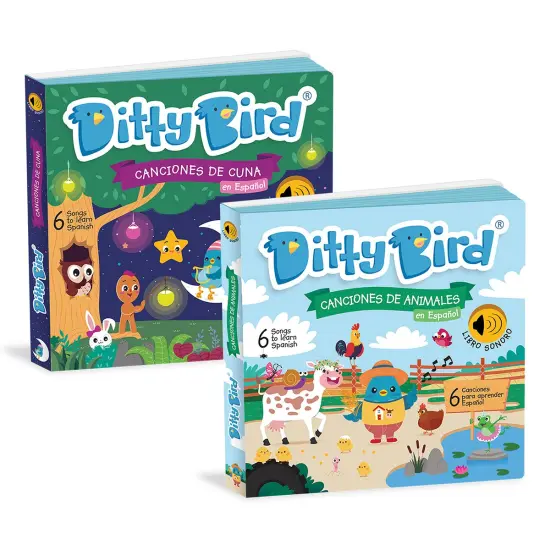Ditty Bird Ditty Bird Song Books in Spanish - Set of 2 {1}