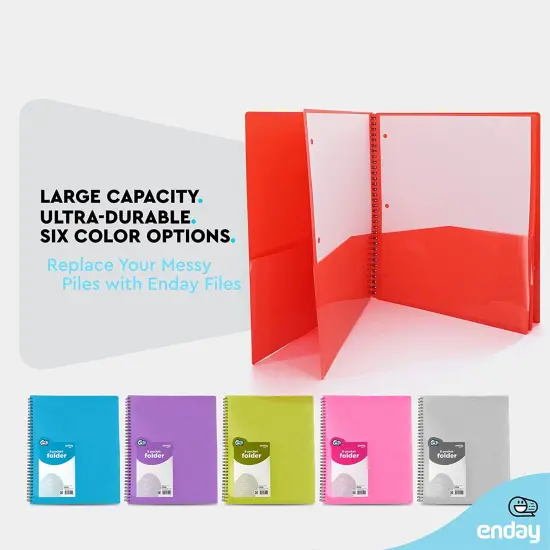 Enday 8 Pocket Folder {2}