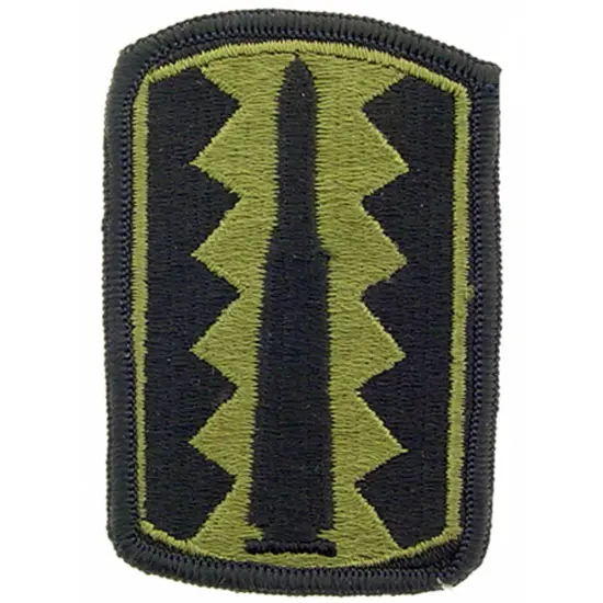 EagleEmblems PM3762 Patch-Army,197TH INF.BDE. (Subdued) (3'') {1}