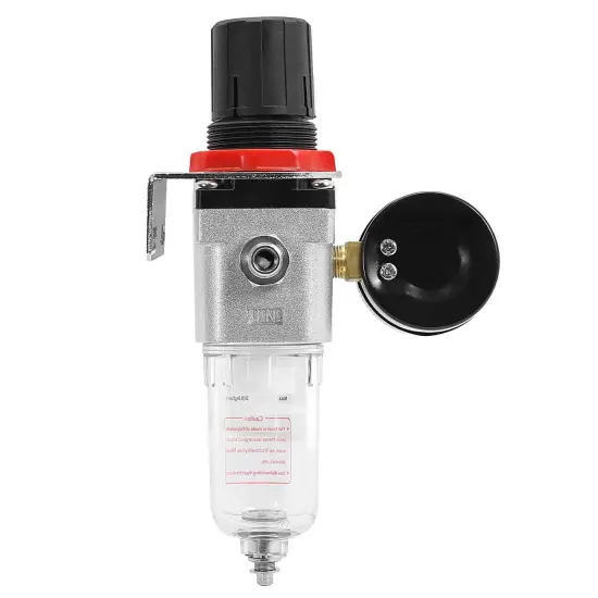 PointZero Pro Airbrush Air Compressor Regulator with Water-Trap Filter {3}