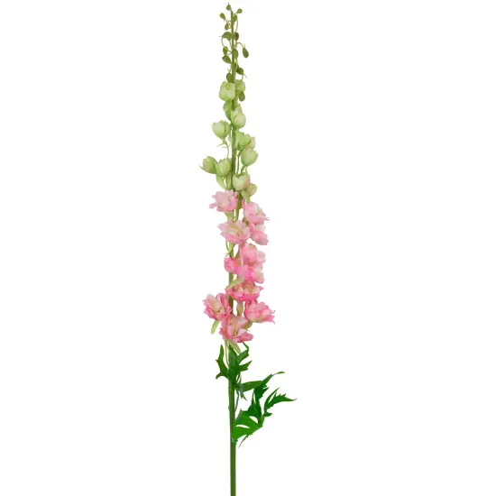 Northlight Real Touch&trade; Pink Delphinium Artificial Floral Stems, Set of 6 - 40" {4}