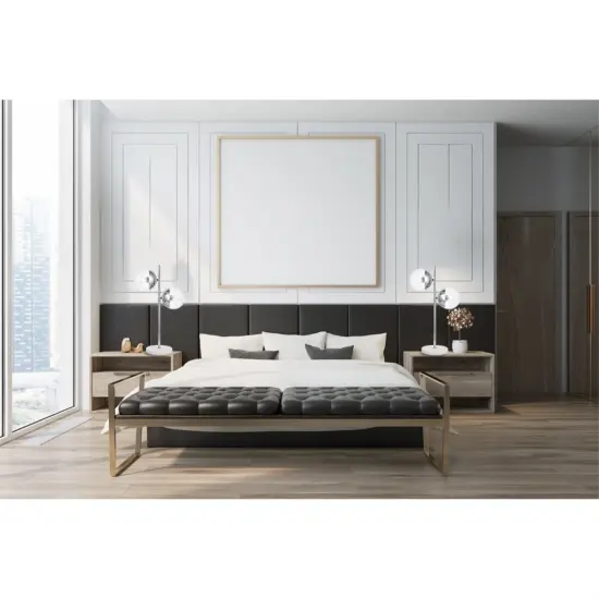 Eclipse 2 Lights Chrome Table Lamp With Clear Glass {2}