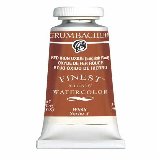 Grumbacher Finest&trade; Watercolor Red Iron Oxide {1}