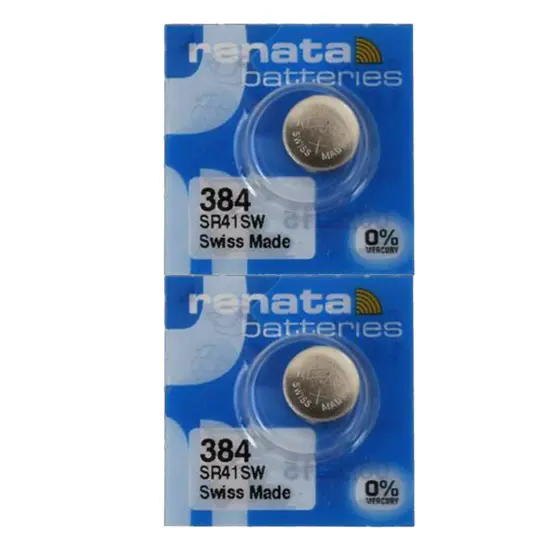 Renata 384 SR41SW 1.55V Silver Oxide Watch Battery {1}