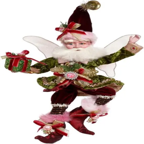 Mark Roberts Mark Roberts Magic of Christmas Fairy, Small - 10.5" Green {1}