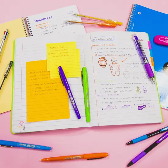 BAZIC Composition Book W/R Poly Cover 70 Ct. {3}