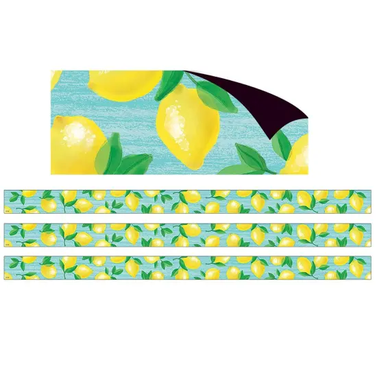 Lemon Zest Magnetic Border, 24 Feet Per Pack, 3 Packs {1}