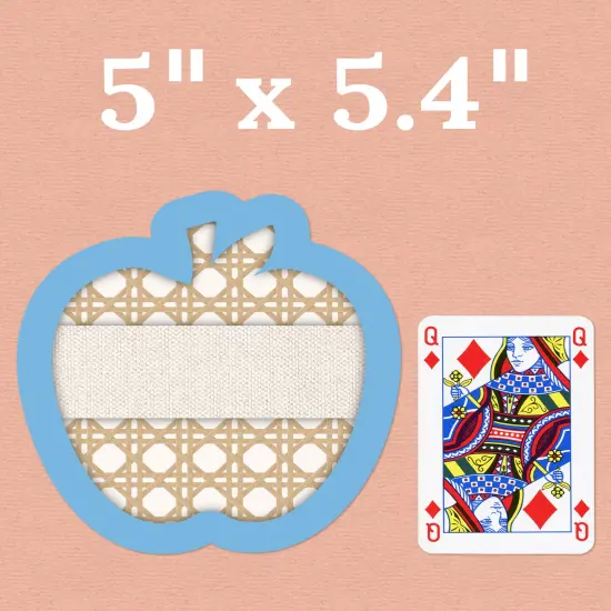 Carson Dellosa True to You 36PC Apple Cutouts, Wicker Farmhouse Accents for Bulletin Board and Locker Decorations, Name Labels for School, Classroom Decor and Teacher Supplies {3}