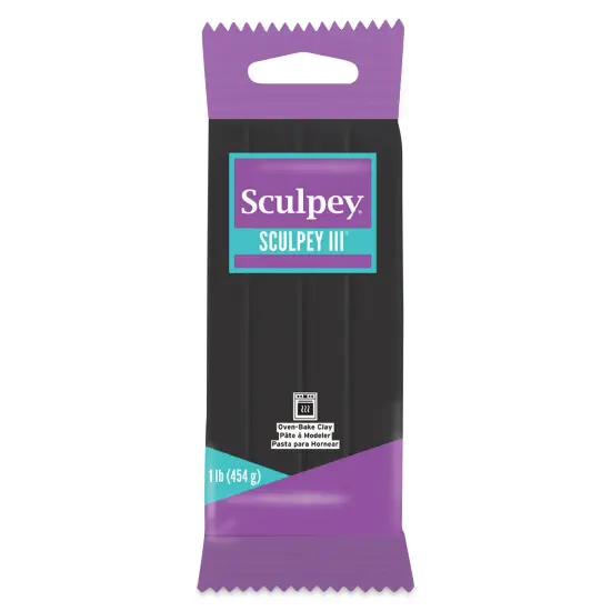 Sculpey III - 1 lb, Black {1}