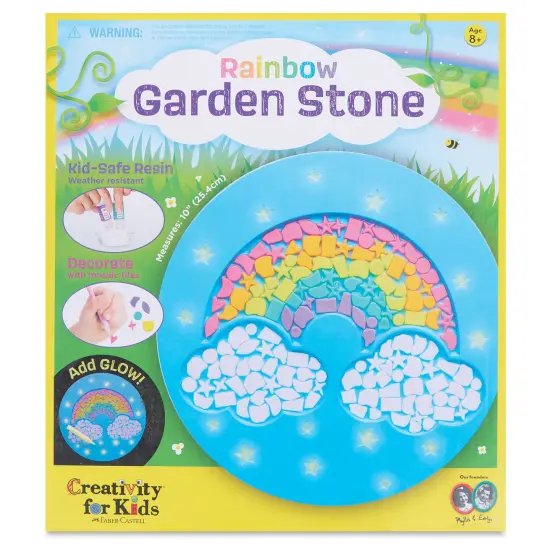 Creativity for Kids Garden Stones Kit - Rainbow {1}