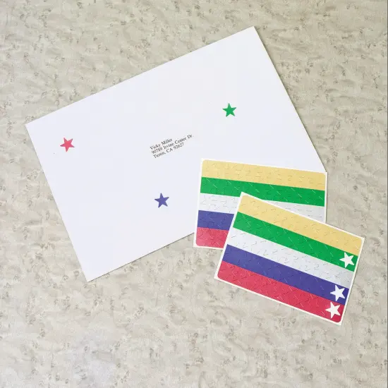 Avery Foil Star Stickers, Assorted Colors, 440 Per Pack, 10 Packs, 4,400 Star Stickers Total (06007) {4}