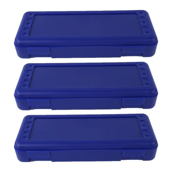 Ruler Box, Blue, Pack of 3 {1}