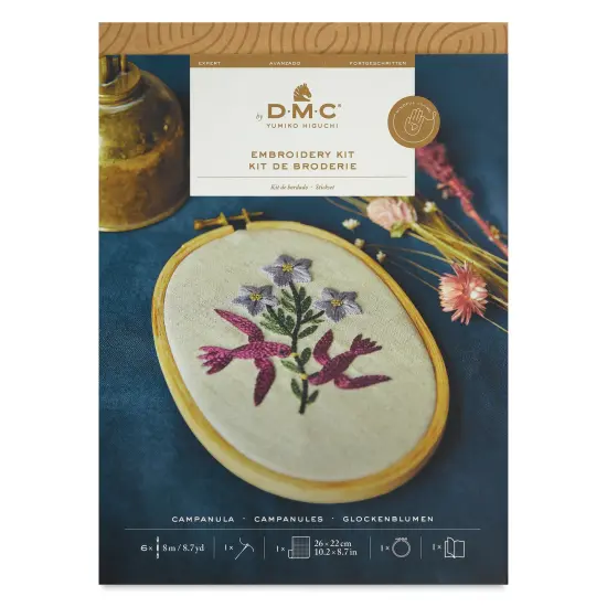 DMC The Designer Collection Embroidery Kits - &ldquo;Campanula&rdquo; by Yumiko Higuchi, Advanced {1}