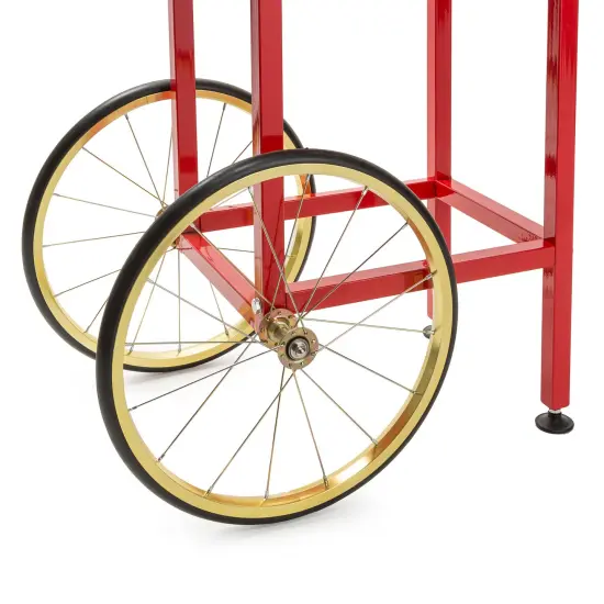 Olde Midway Vintage Style Popcorn Machine Maker Popper with Cart and 6-Ounce Kettle {5}