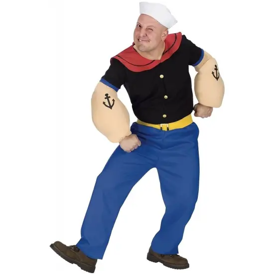 Popeye Costume Adult Standard {1}